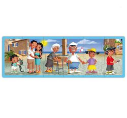Puzzles las familias del mundo