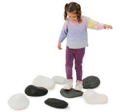Recorrido de equilibrio Piedras de río