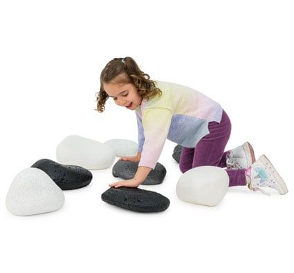 Recorrido de equilibrio Piedras de río
