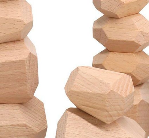 Rocas de madera naturales