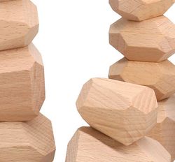 Rocas de madera naturales