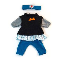 Ropa Conjunto entretiempo gris para muñeco 38 cm — La Tienda De La