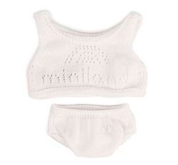 Ropa para muñeco Camiseta y braguita 21 cm