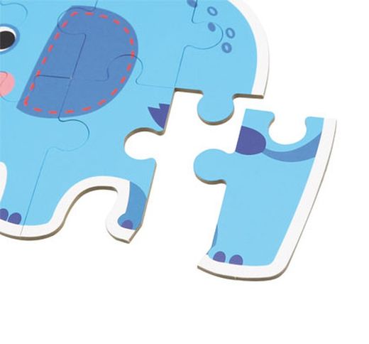 Set de Puzzles progresivo profesiones, animales de la granja y animales ...