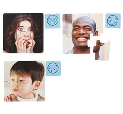 Set de 10 puzzles las emociones
