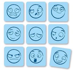Set de 10 puzzles las emociones