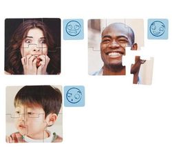 Set de 10 puzzles las emociones