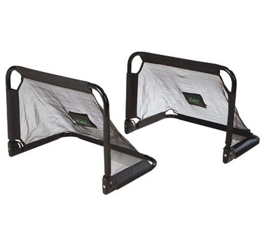 Set de dos mini porterías plegables