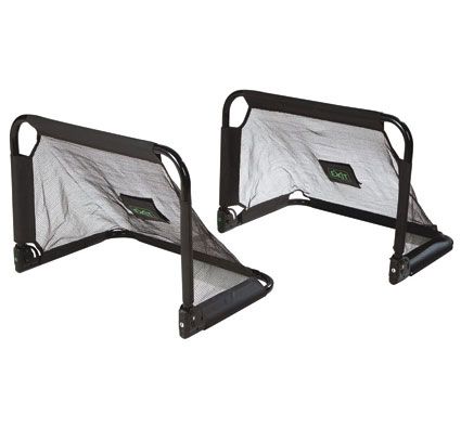 Set de dos mini porterías plegables