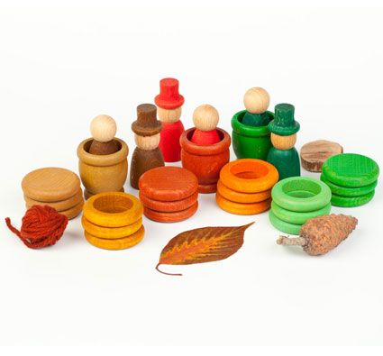 Set de mini mundos las 4 estaciones