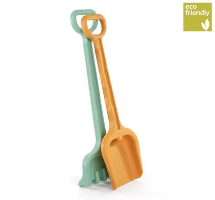 Set de pala y rastrillo para arena grandes Eco friendly