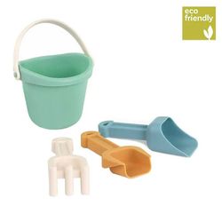 Set de palas y cubo de arena y agua baby Eco friendly