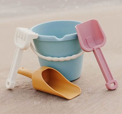 Set de palas y cubo de arena y agua Eco friendly