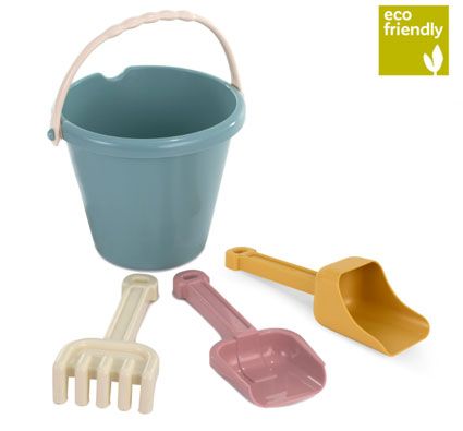 Set de palas y cubo de arena y agua Eco friendly