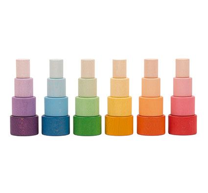 Set de piezas de juego abierto bols nido
