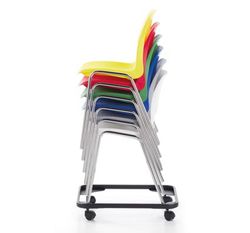 Silla nordic fija 4p