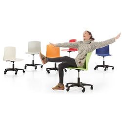 Silla nordic regulable con ruedas 45/60 pp