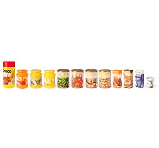 Surtido alimentos envasados 12 piezas/bolsa
