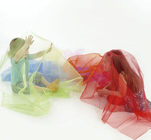 Surtido de 7 telas multicolor los disfraces libres