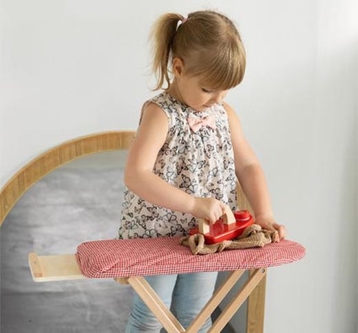 Tabla de planchar infantil de madera