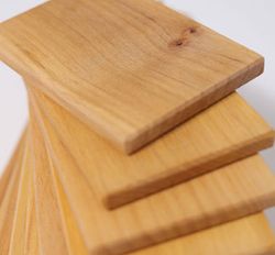 Listones de construcción naturales