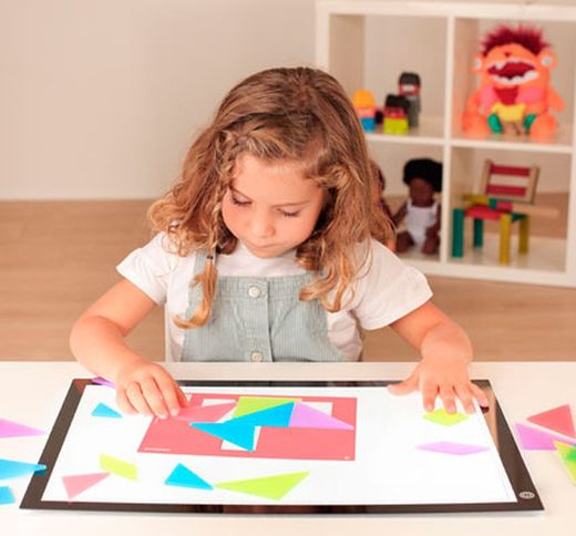 Tangram traslucido