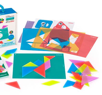 Tangram traslucido