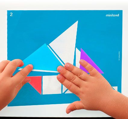 Tangram traslucido