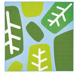 Alfombra resistotodo las hojas