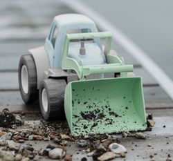 Tractor con pala Bio 30 cm