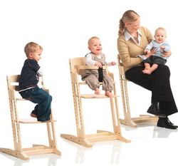 Trona evolutiva de madera