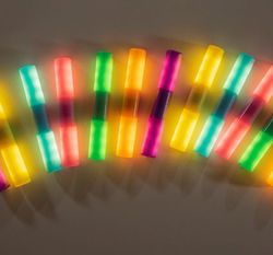 Tubos con luz interactivos