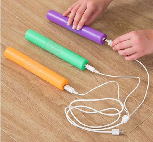 Tubos con luz interactivos