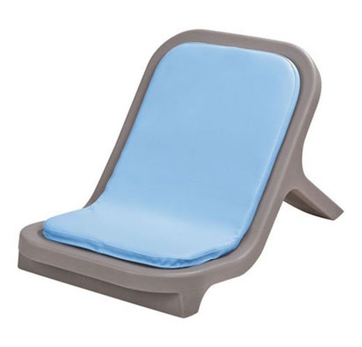 Tumbona monobloque para niños con cojín confort