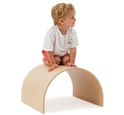 Túnel para gateo de madera
