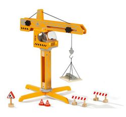 Vehículo de obras la grúa