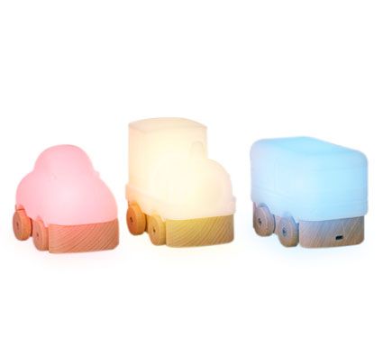 Vehículos luminosos recargables