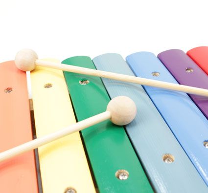 Xilófono de madera Arcoíris